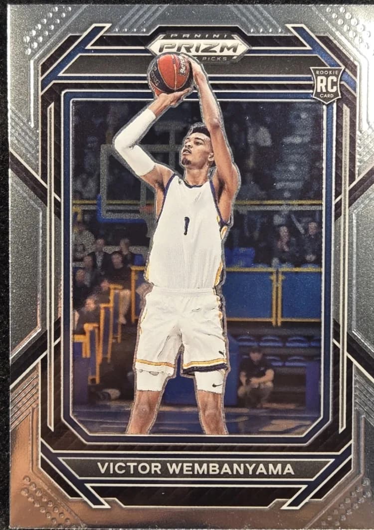 2023-24 Panini Prizm Draft Picks Victor Wembanyama #2 card front