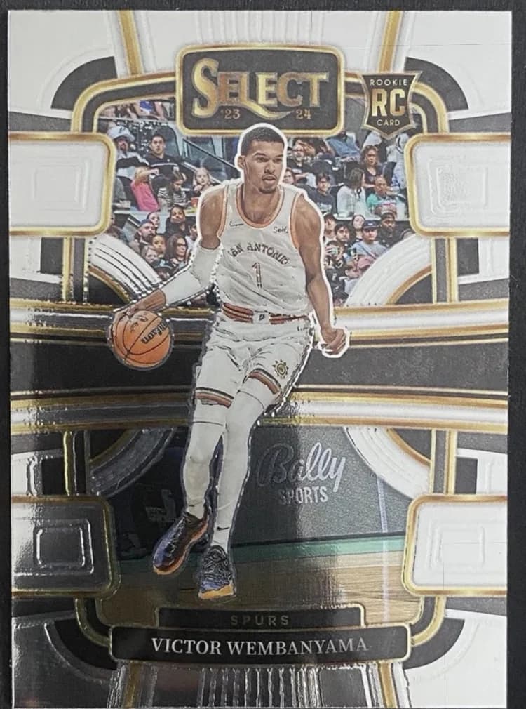 2023-24 Panini Select Concourse Victor Wembanyama #87 card front