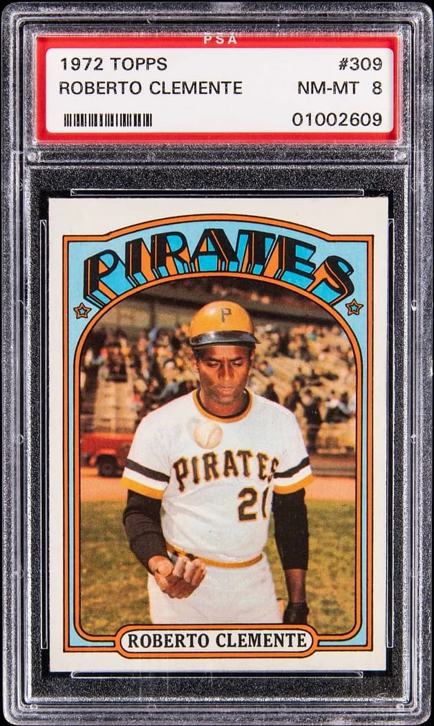 1972 Topps Roberto Clemente #309 card front