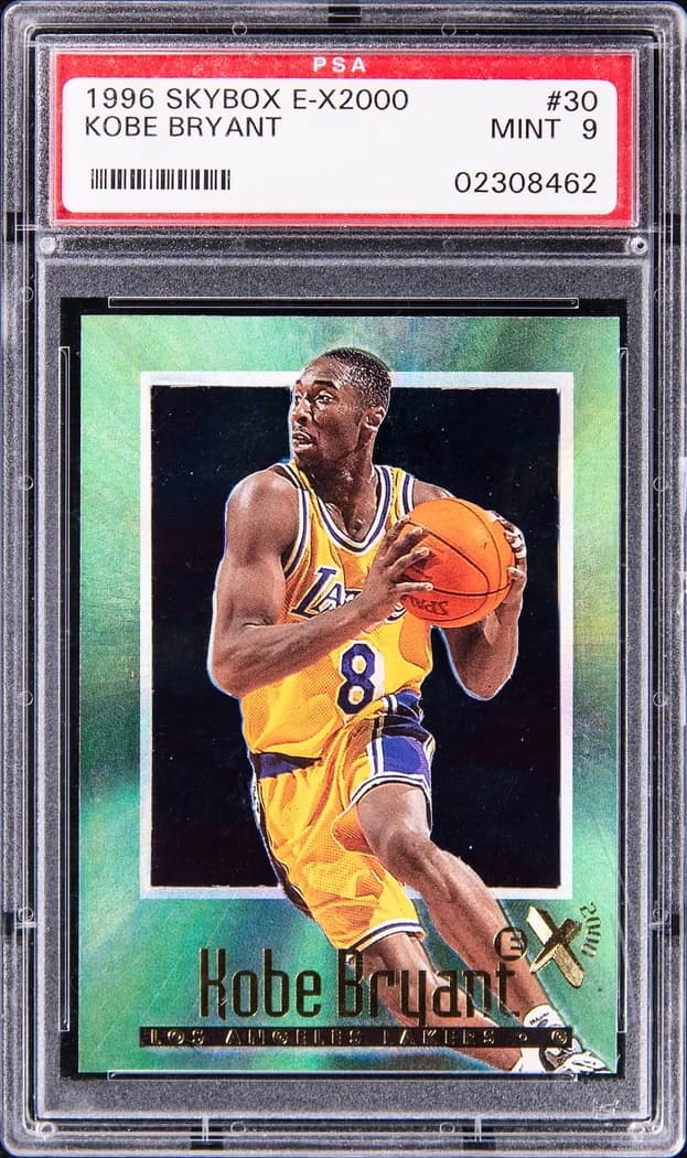 1996-97 SkyBox E-X2000 Kobe Bryant #30 card front