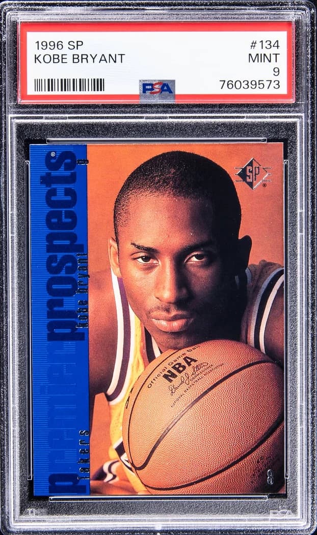 1996-97 Upper Deck SP Kobe Bryant #134 card front