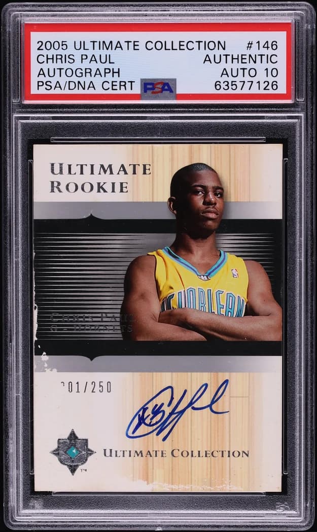2005-06 Upper Deck Ultimate Collection Chris Paul #146 /250 card front