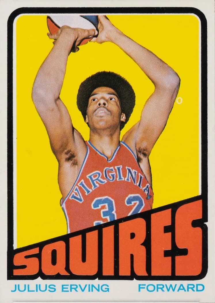 1972-73 Topps Julius Erving #195 card front