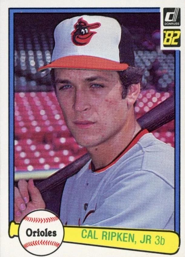 1982 Donruss Cal Ripken Jr. #405 card front