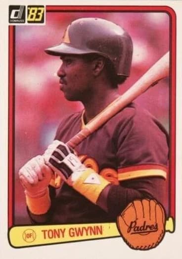 1983 Donruss Tony Gwynn #598 card front