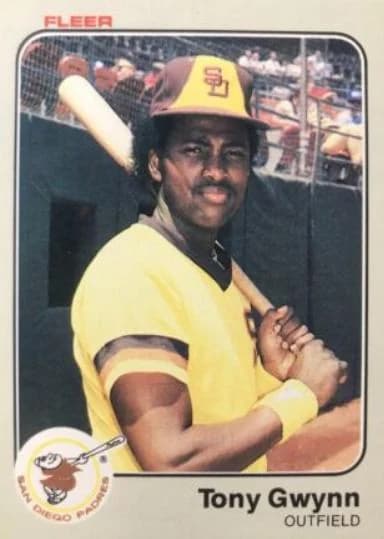 1983 Fleer Tony Gwynn #360 card front