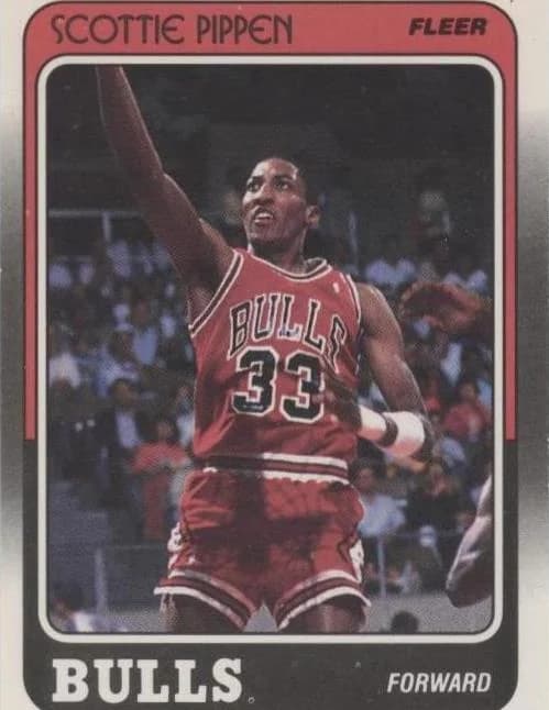 1988-89 Fleer Scottie Pippen #20 card front