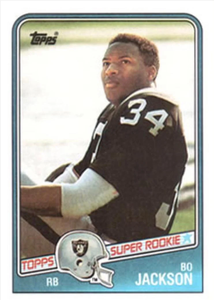 1988 Topps Bo Jackson #327 card front