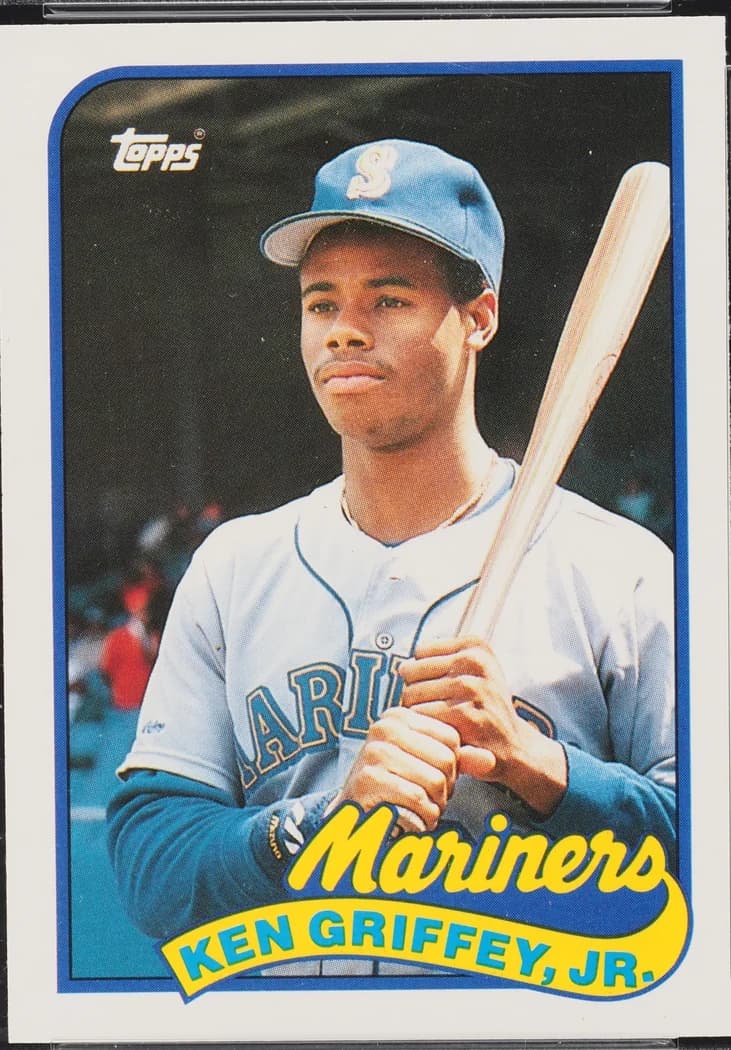 1989 Topps Traded Ken Griffey Jr. #41T card front