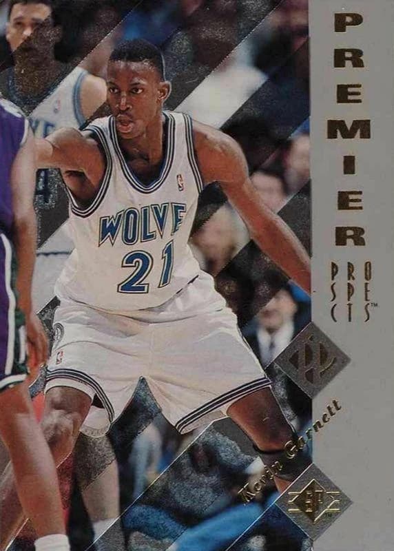 1995-96 SP Kevin Garnett #159 card front
