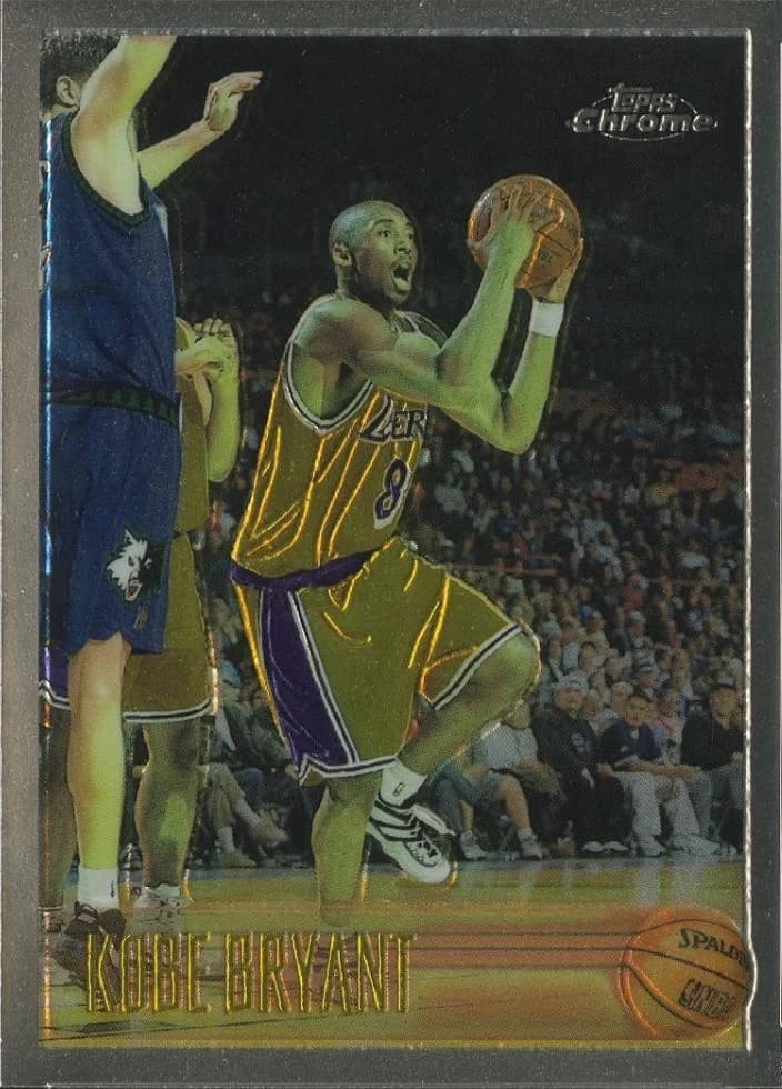 1996-97 Topps Chrome Kobe Bryant #138 card front