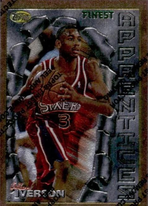 1996-97 Topps Finest Allen Iverson #69 card front
