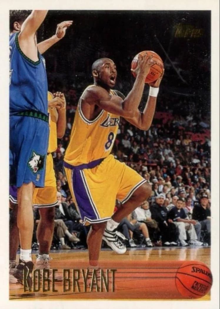 1996-97 Topps Kobe Bryant #138 card front