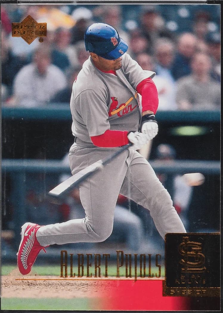 2001 Upper Deck Albert Pujols #295 card front