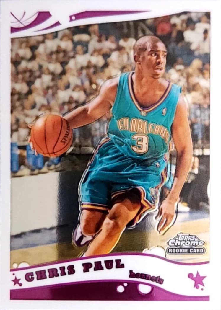 2005-06 Topps Chrome Chris Paul #168 card front