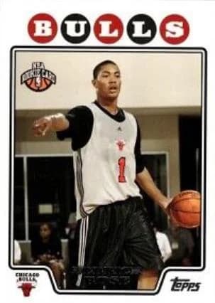 2008-09 Topps Derrick Rose #196 card front