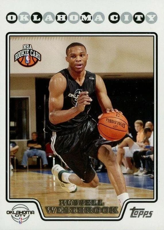 2008-09 Topps Russell Westbrook #199 card front