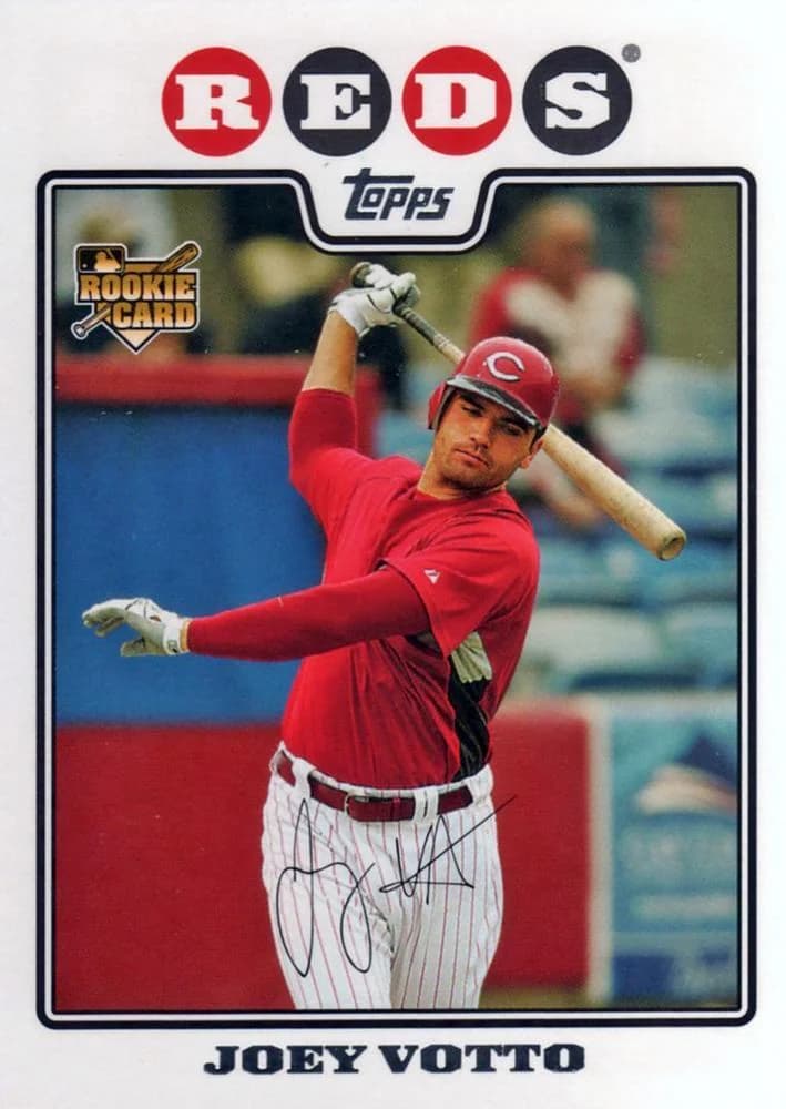 2008 Topps Joey Votto #319 card front
