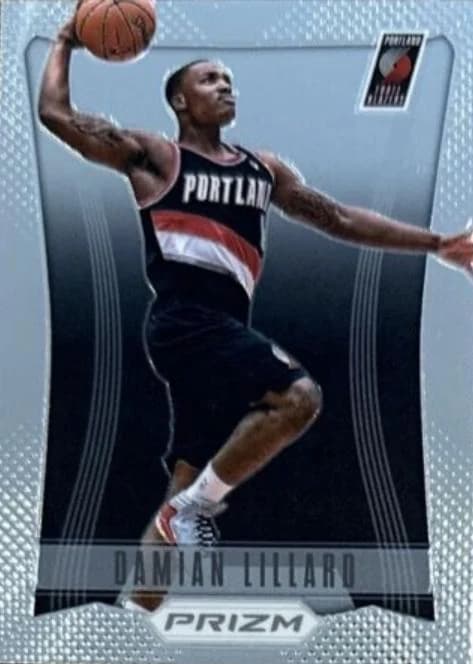 2012-13 Panini Prizm Damian Lillard #245 card front