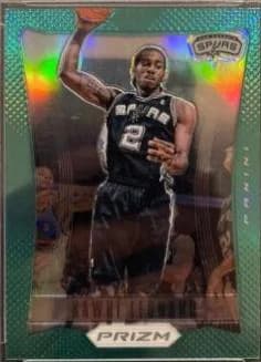 2012-13 Panini Prizm Kawhi Leonard Green Prizm #209 card front
