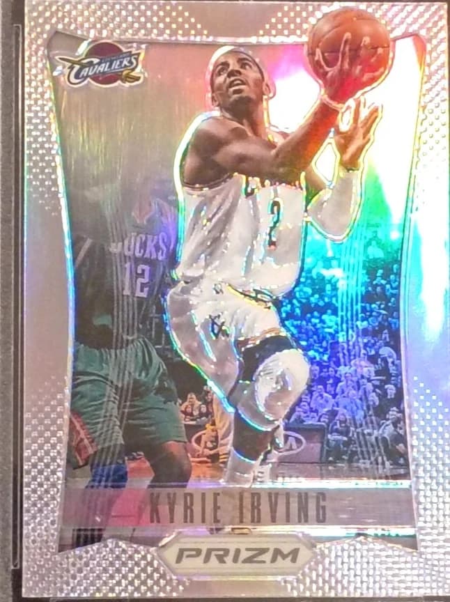2012-13 Panini Prizm Kyrie Irving Silver Prizm #201 card front