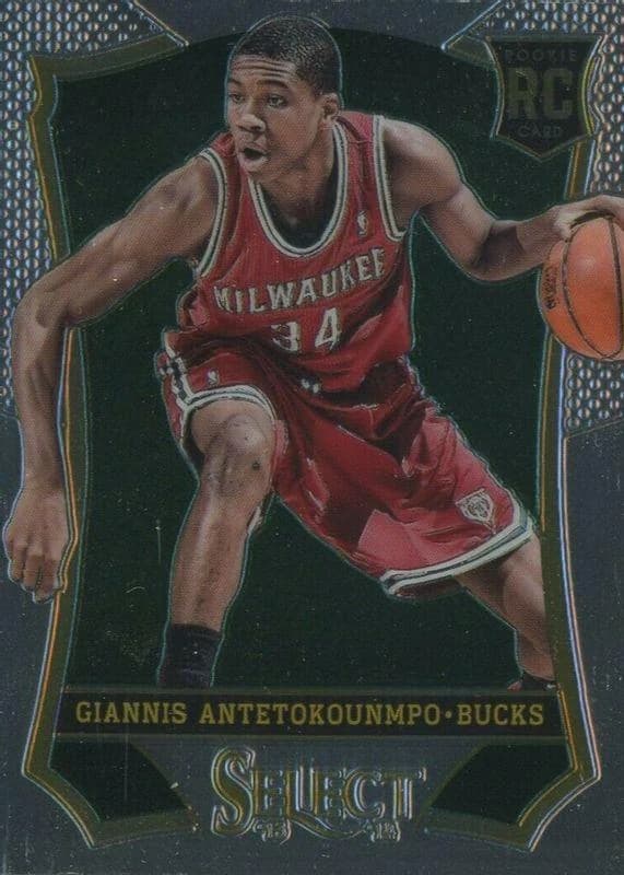 2013-14 Panini Select Giannis Antetokounmpo #178 card front