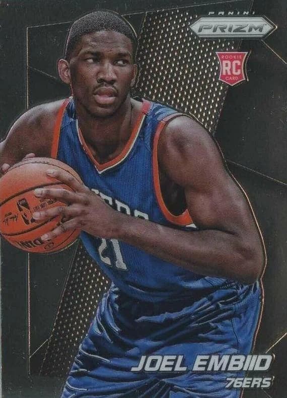 2014-15 Panini Prizm Joel Embiid #253 card front