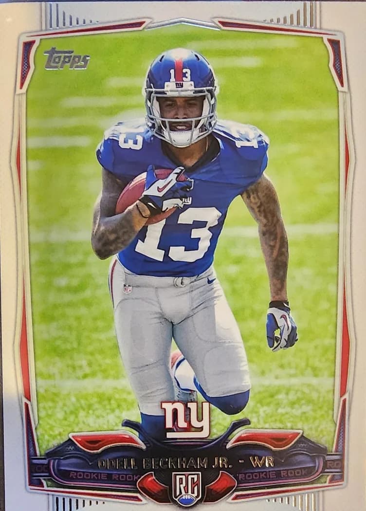 2014 Topps Odell Beckham Jr. #355 card front