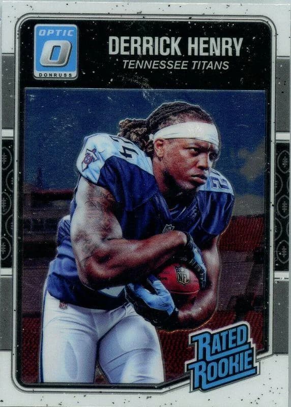 2016 Donruss Optic Derrick Henry Rated Rookie #165 card front