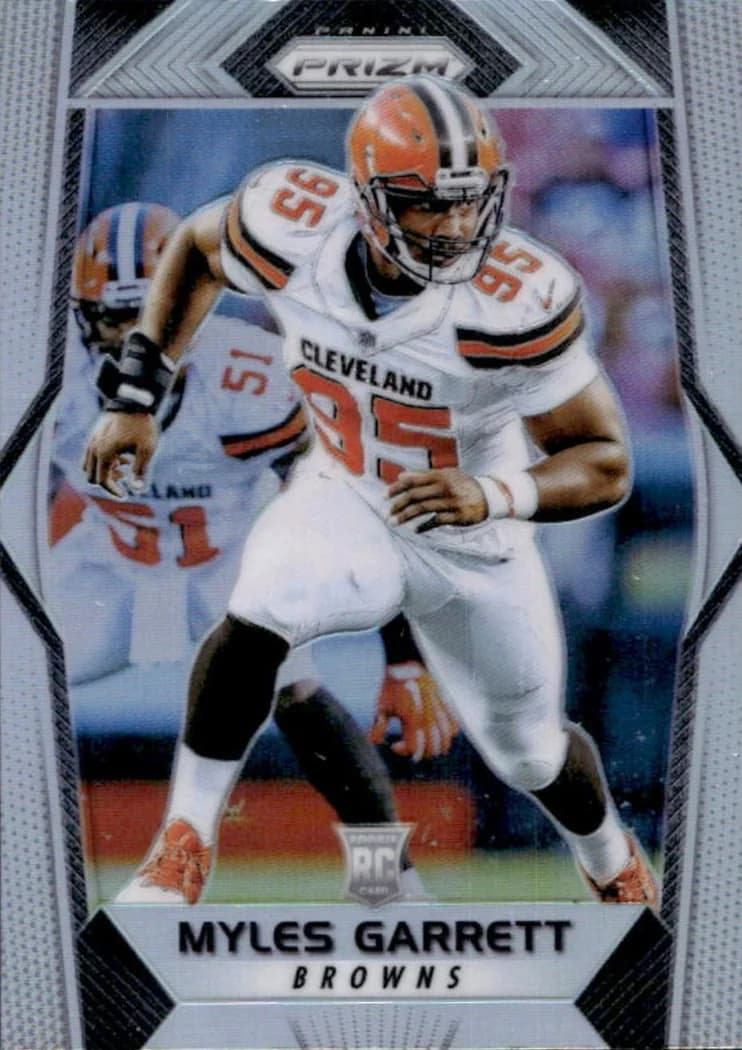 2017 Panini Prizm Myles Garrett #242 card front