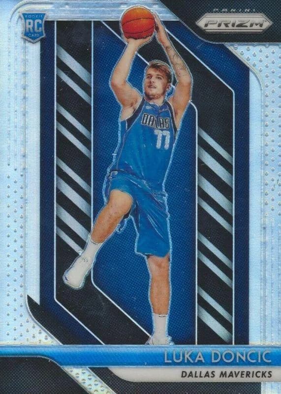 2018-19 Panini Prizm Luka Dončić Silver Prizm #280 card front
