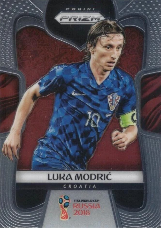 2018 Panini Prizm World Cup Luka Modrić #229 card front