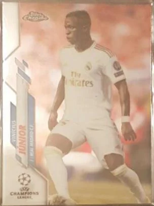 2019-20 Topps Chrome UEFA Champions League Vinícius Júnior #33 card front