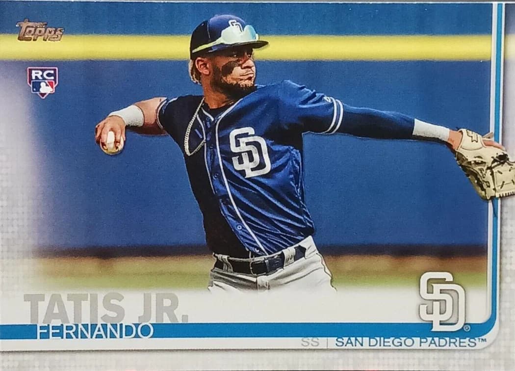 2019 Topps Fernando Tatís Jr. #410 card front