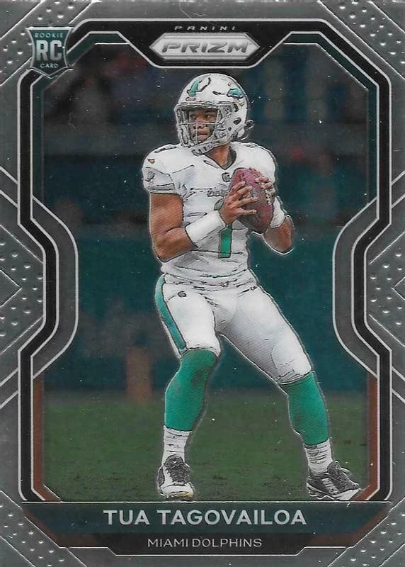 2020 Panini Prizm Tua Tagovailoa #339 card front
