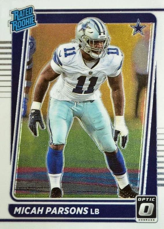 2021 Donruss Optic Micah Parsons Rated Rookie #245 card front