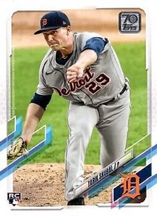 2021 Topps Tarik Skubal #92 card front