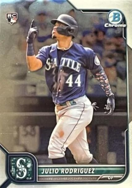 2022 Bowman Chrome Julio Rodríguez #48 card front