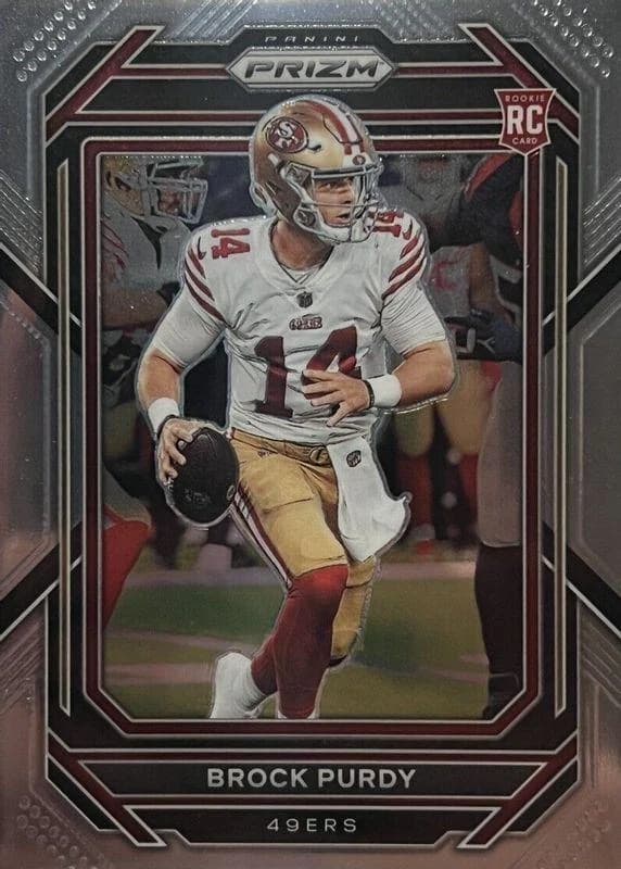 2022 Panini Prizm Brock Purdy #353 card front