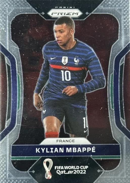2022 Panini Prizm World Cup Kylian Mbappé #101 card front