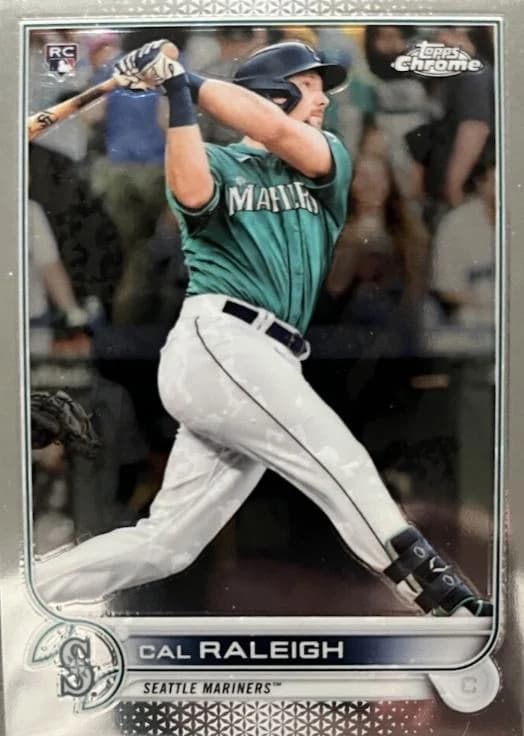 2022 Topps Chrome Cal Raleigh #149 card front