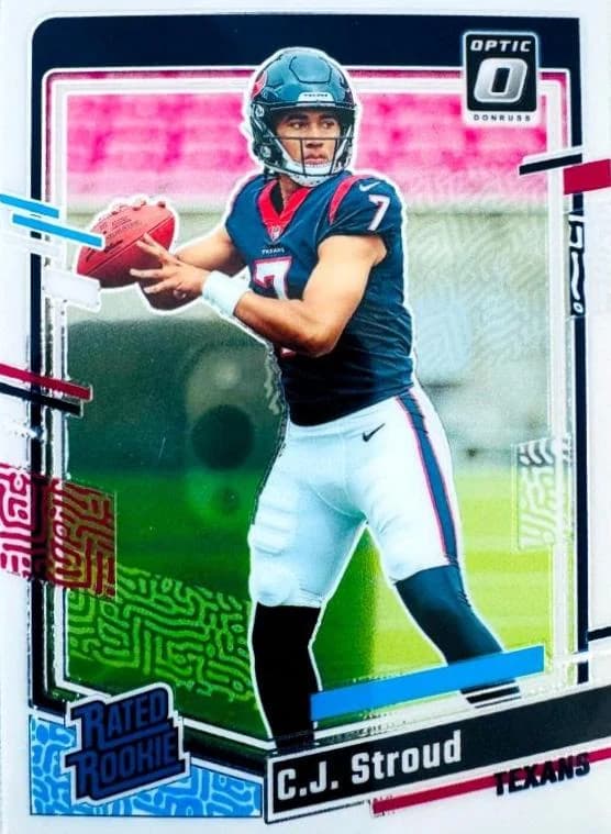 2023 Donruss Optic C.J. Stroud Rated Rookie #244 card front