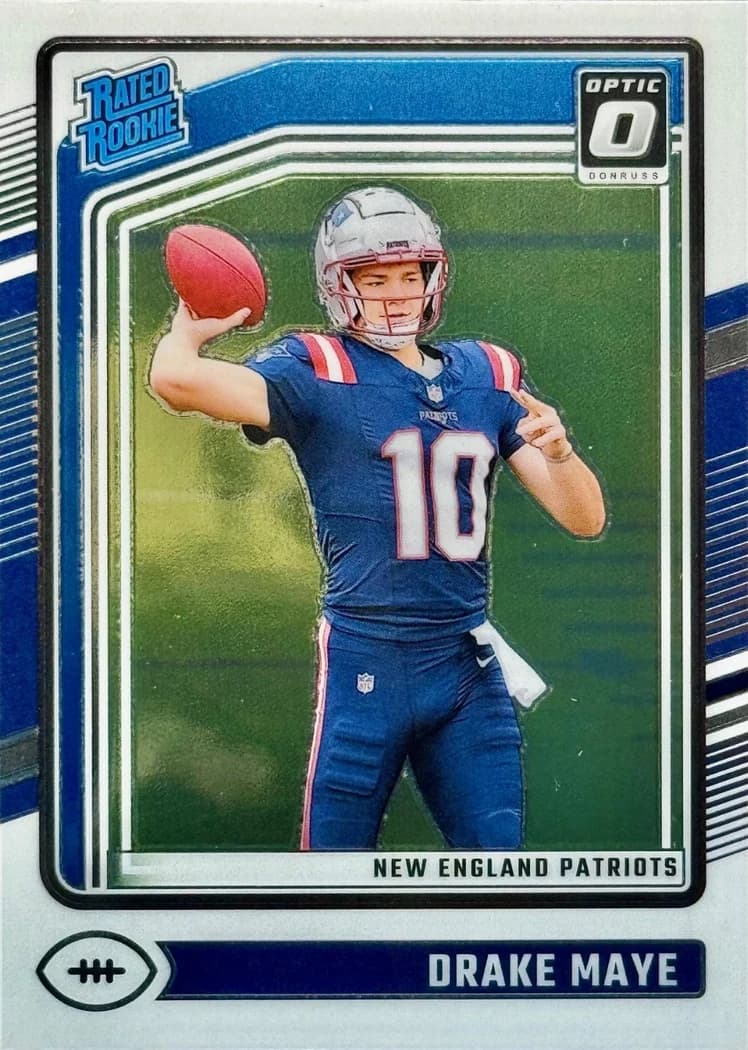2024 Donruss Optic Drake Maye Rated Rookie #229 card front