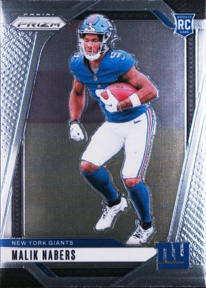 2024 Panini Prizm Malik Nabers #370 card front