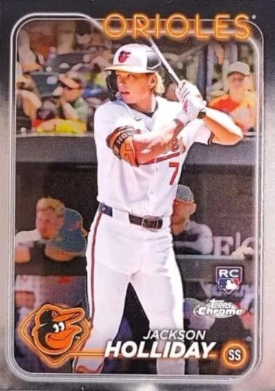 2024 Topps Chrome Jackson Holliday #88 card front