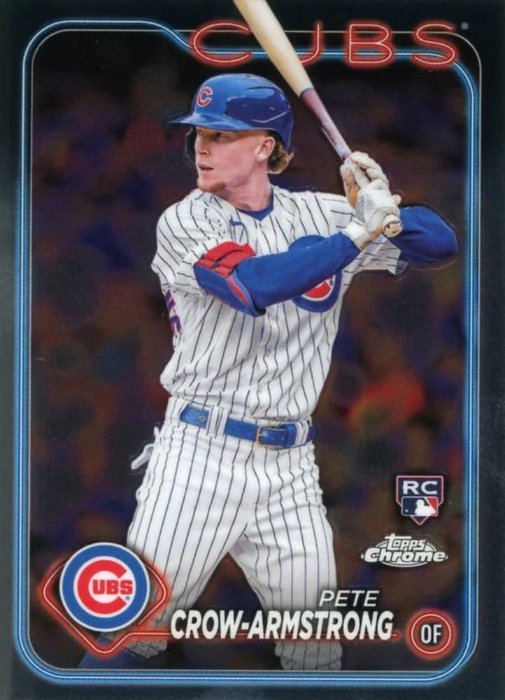 2024 Topps Chrome Pete Crow-Armstrong #16 card front