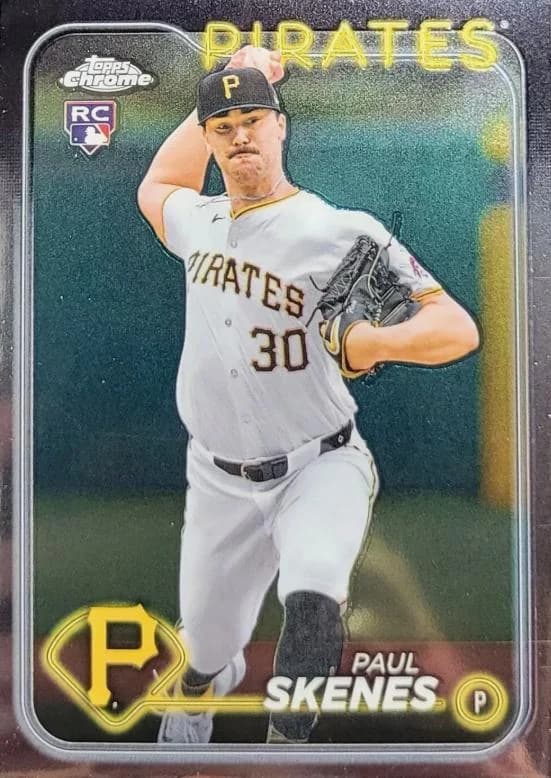 2024 Topps Chrome Update Paul Skenes #USC88 card front