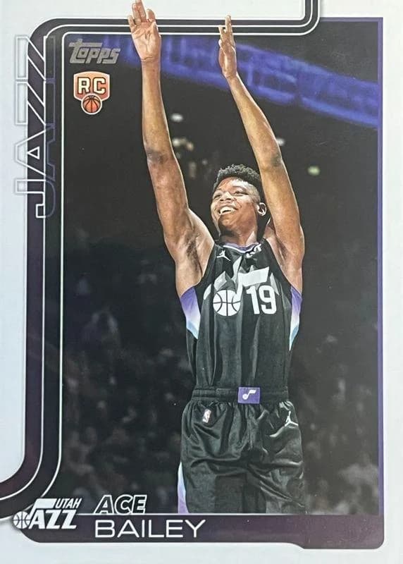 2025-26 Topps Ace Bailey #205 card front