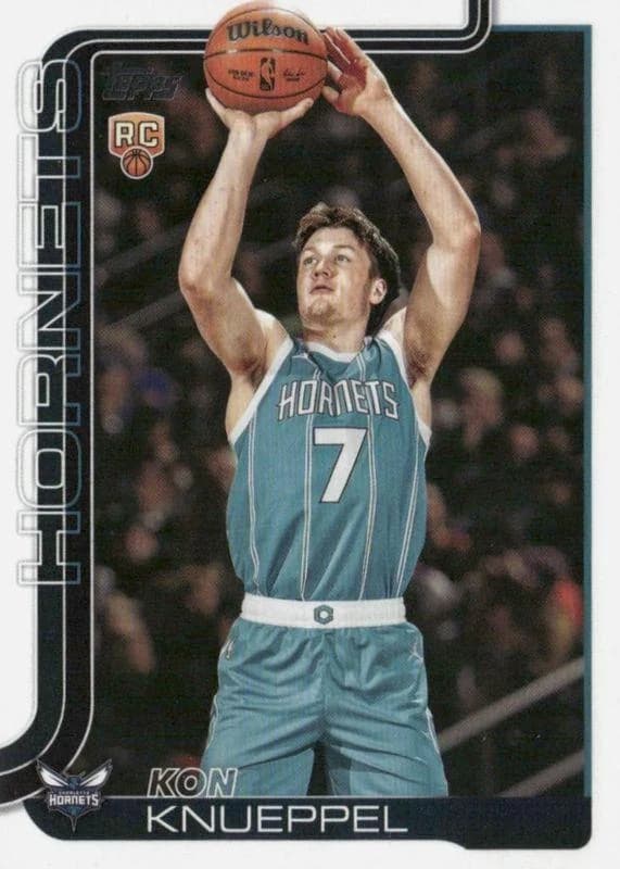 2025-26 Topps Kon Knueppel #204 card front
