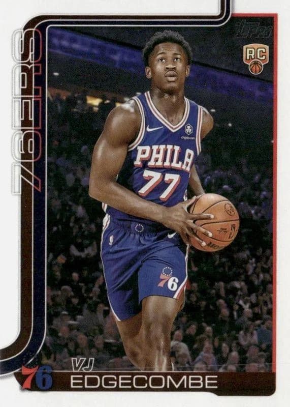 2025-26 Topps VJ Edgecombe #203 card front